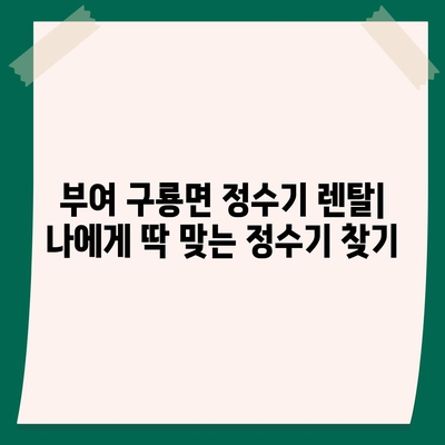 충청남도 부여군 구룡면 정수기 렌탈 | 가격비교 | 필터 | 순위 | 냉온수 | 렌트 | 추천 | 직수 | 얼음 | 2024후기