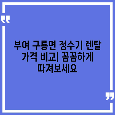 충청남도 부여군 구룡면 정수기 렌탈 | 가격비교 | 필터 | 순위 | 냉온수 | 렌트 | 추천 | 직수 | 얼음 | 2024후기