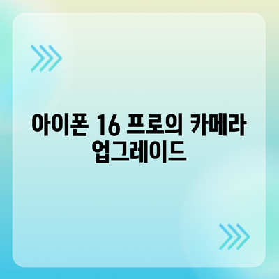 아이폰 16 프로 출시일 및 디자인, 기타 변화