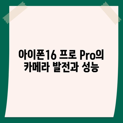 아이폰16 프로 Pro의 출시일, 디자인, 및 기타 특징