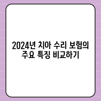 2024년 최고의 치아 수리 보험 비교