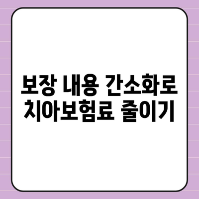 치아보험료 가장 저렴하게 가입하는 방법