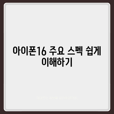 아이폰16의 색상, 디자인, 스펙 공개