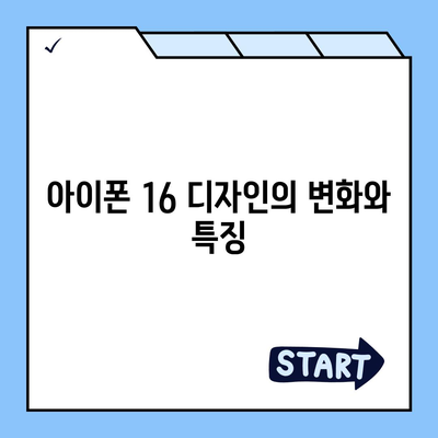 아이폰 16 디자인, 출시일, 색상 정리 및 사전 예약 안내