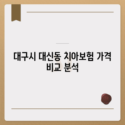 대구시 중구 대신동 치아보험 가격 | 치과보험 | 추천 | 비교 | 에이스 | 라이나 | 가입조건 | 2024