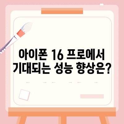 아이폰 16 프로 출시일 및 디자인 | 어떤 변화가 있을까?