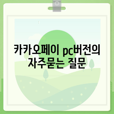 카카오페이 pc버전