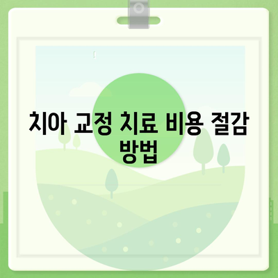 치아 교정 치료에 대한 접근성을 높이는 비용 관리 팁