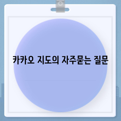 카카오 지도