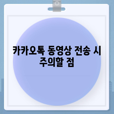 카카오톡 동영상