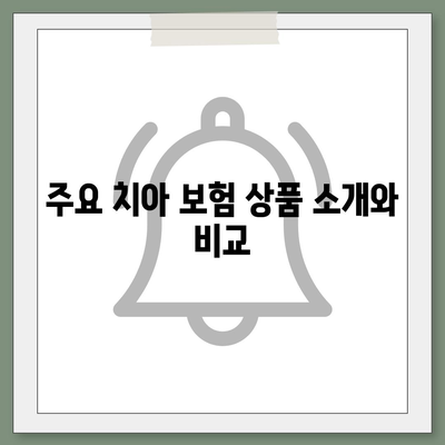 치아 보험 비교 사이트 정보 알아보기