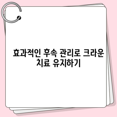 크라운 치료 부담 줄이는 가성비 플랜 알아보기