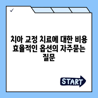 치아 교정 치료에 대한 비용 효율적인 옵션