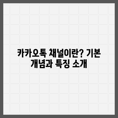 카카오톡 채널 만들기 | 홈페이지보다 효과적인 방법