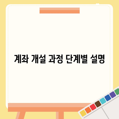 카카오뱅크 pc버전 계좌개설방법