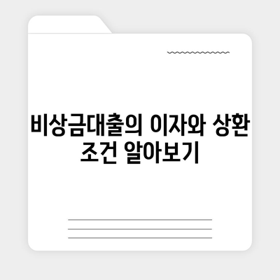 카카오뱅크 pc버전 비상금대출 신청