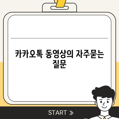 카카오톡 동영상