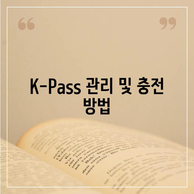 카카오페이 교통카드 K-Pass 발급 방법