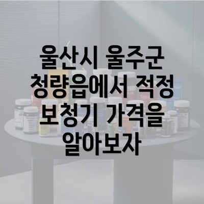 울산시 울주군 청량읍에서 적정 보청기 가격을 알아보자