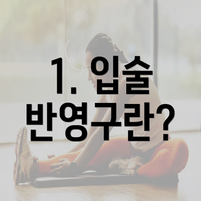 1. 입술 반영구란?