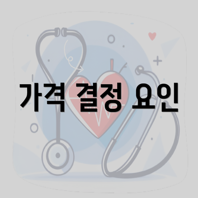 가격 결정 요인