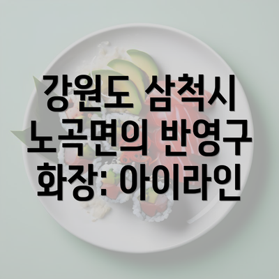 강원도 삼척시 노곡면의 반영구 화장: 아이라인