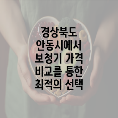 경상북도 안동시에서 보청기 가격 비교를 통한 최적의 선택