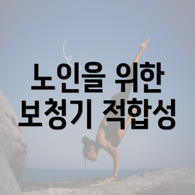 노인을 위한 보청기 적합성