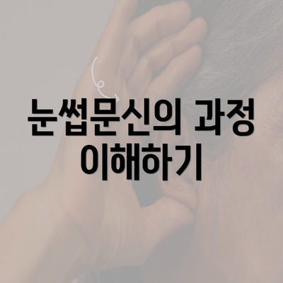 눈썹문신의 과정 이해하기