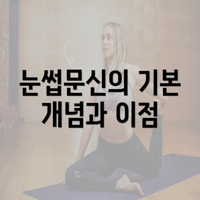 눈썹문신의 기본 개념과 이점