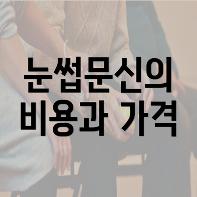 눈썹문신의 비용과 가격