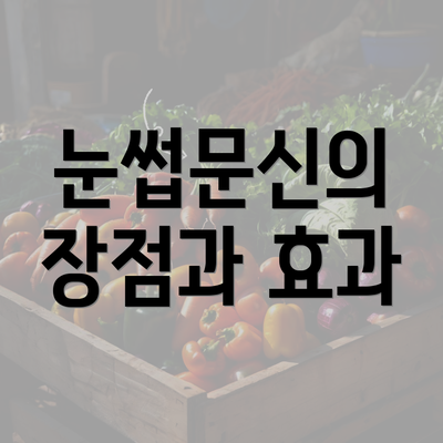 눈썹문신의 장점과 효과