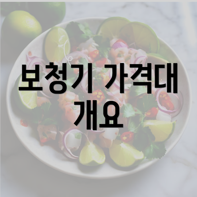 보청기 가격대 개요