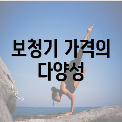 보청기 가격의 다양성