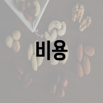 비용