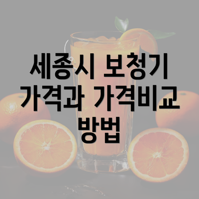 세종시 보청기 가격과 가격비교 방법