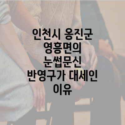 인천시 옹진군 영흥면의 눈썹문신 반영구가 대세인 이유