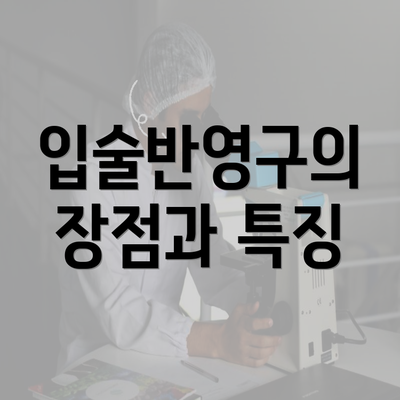 입술반영구의 장점과 특징