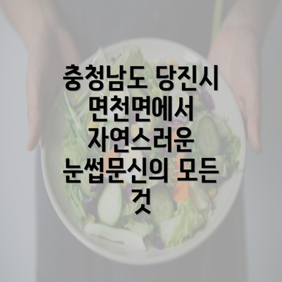 충청남도 당진시 면천면에서 자연스러운 눈썹문신의 모든 것