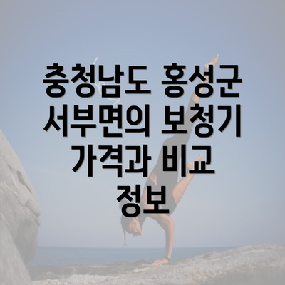 충청남도 홍성군 서부면의 보청기 가격과 비교 정보