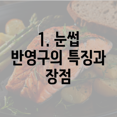 1. 눈썹 반영구의 특징과 장점