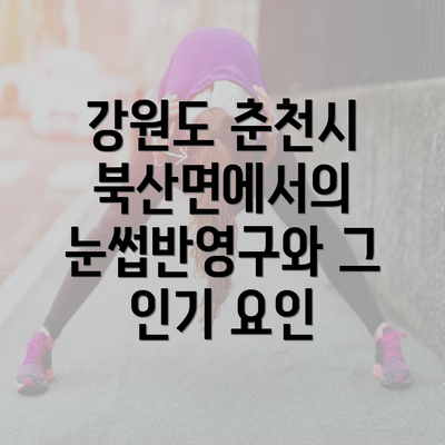 강원도 춘천시 북산면에서의 눈썹반영구와 그 인기 요인