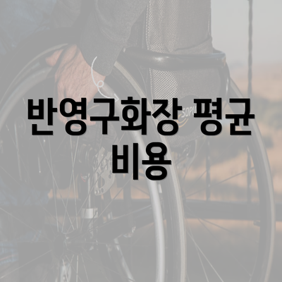 반영구화장 평균 비용