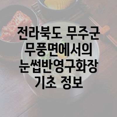 전라북도 무주군 무풍면에서의 눈썹반영구화장 기초 정보