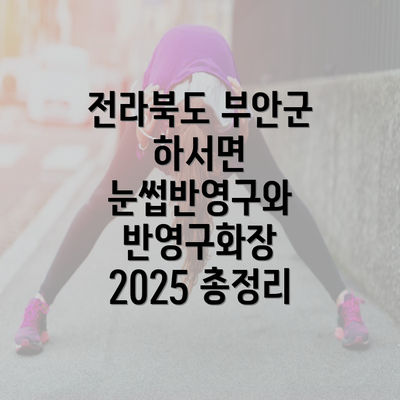 전라북도 부안군 하서면 눈썹반영구와 반영구화장 2025 총정리