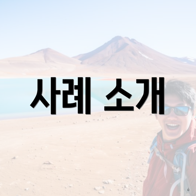 사례 소개