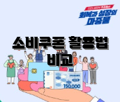 소비쿠폰 활용법 비교