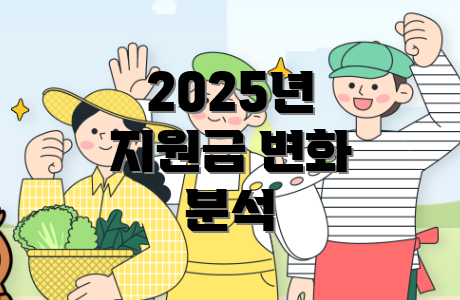 2025년 지원금 변화 분석